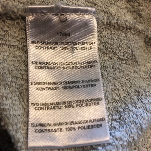 Dolan left coast gray long sleeve pullover XS - Picture 4 of 4